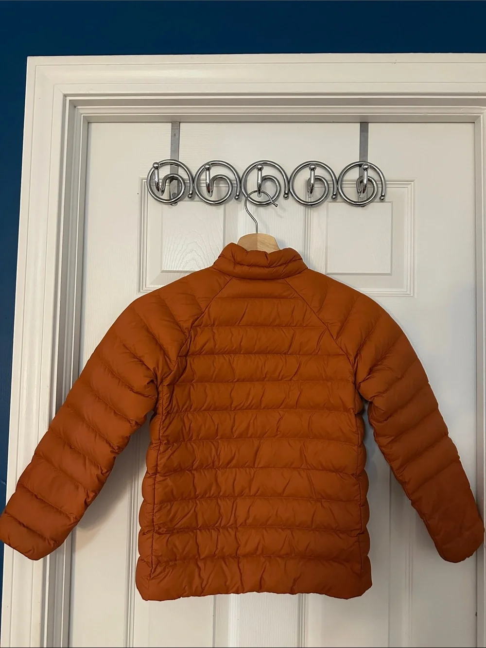 Patagonia Kids Orange Puffer Jacket